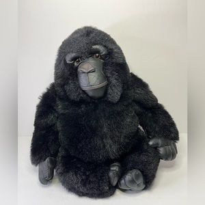 The Heritage Collection Plush Gorilla‎ Ganz Bros 16" Ape Toy Black Stuffed 1989.